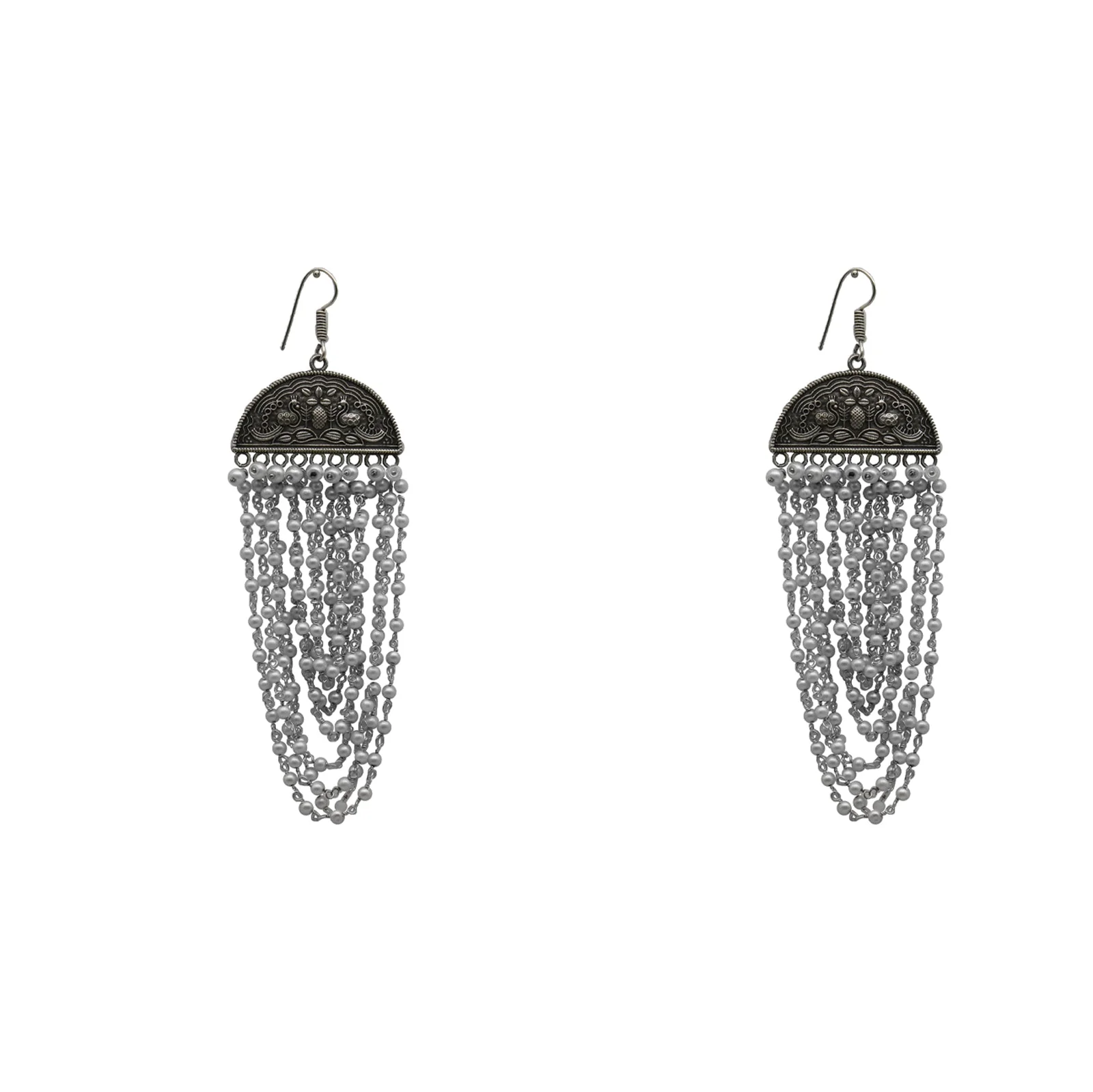 Teejh Sahira Silver Oxidised Jewelry Gift Set - Image 3
