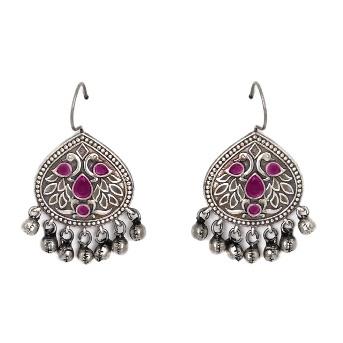 Teejh Sanvali Silver Oxidised Jewelry Gift Set - Image 3