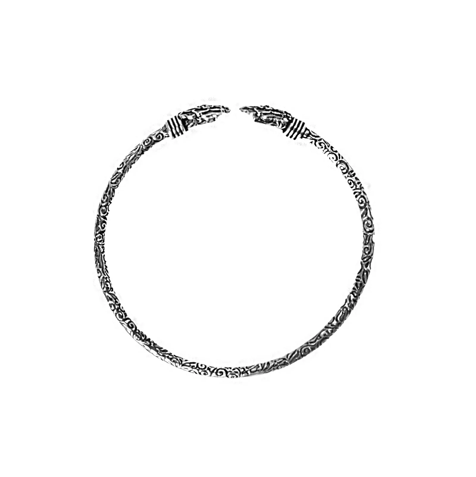 Teejh Sanyata Silver Oxidised Floral Bracelet - Image 4