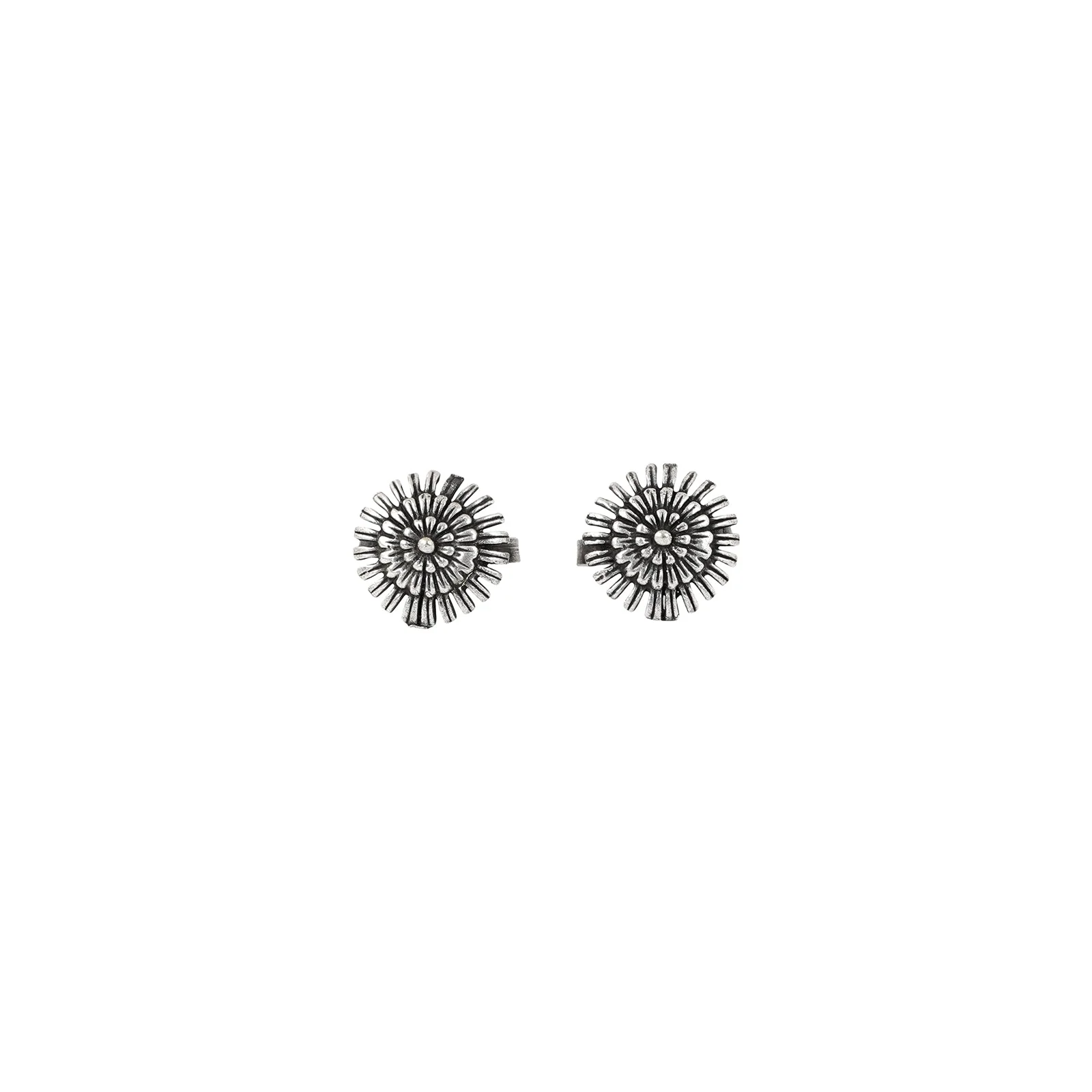 Teejh Sarvansha Silver Oxidised Toe Rings - Image 3