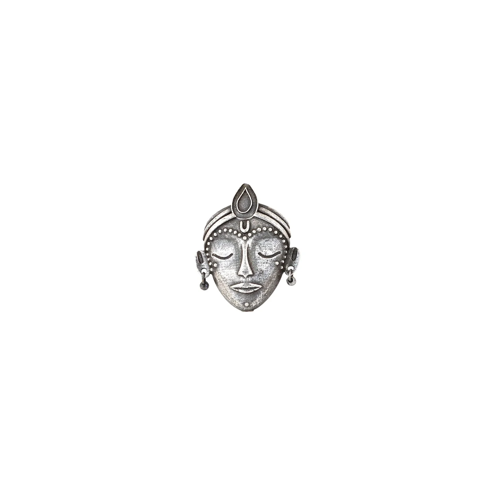 Teejh Sauhrida Silver Oxidised Ring - Image 3