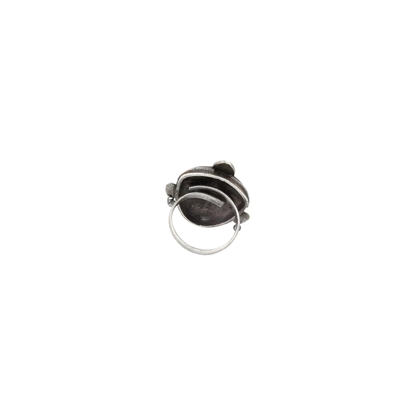 Teejh Sauhrida Silver Oxidised Ring - Image 5