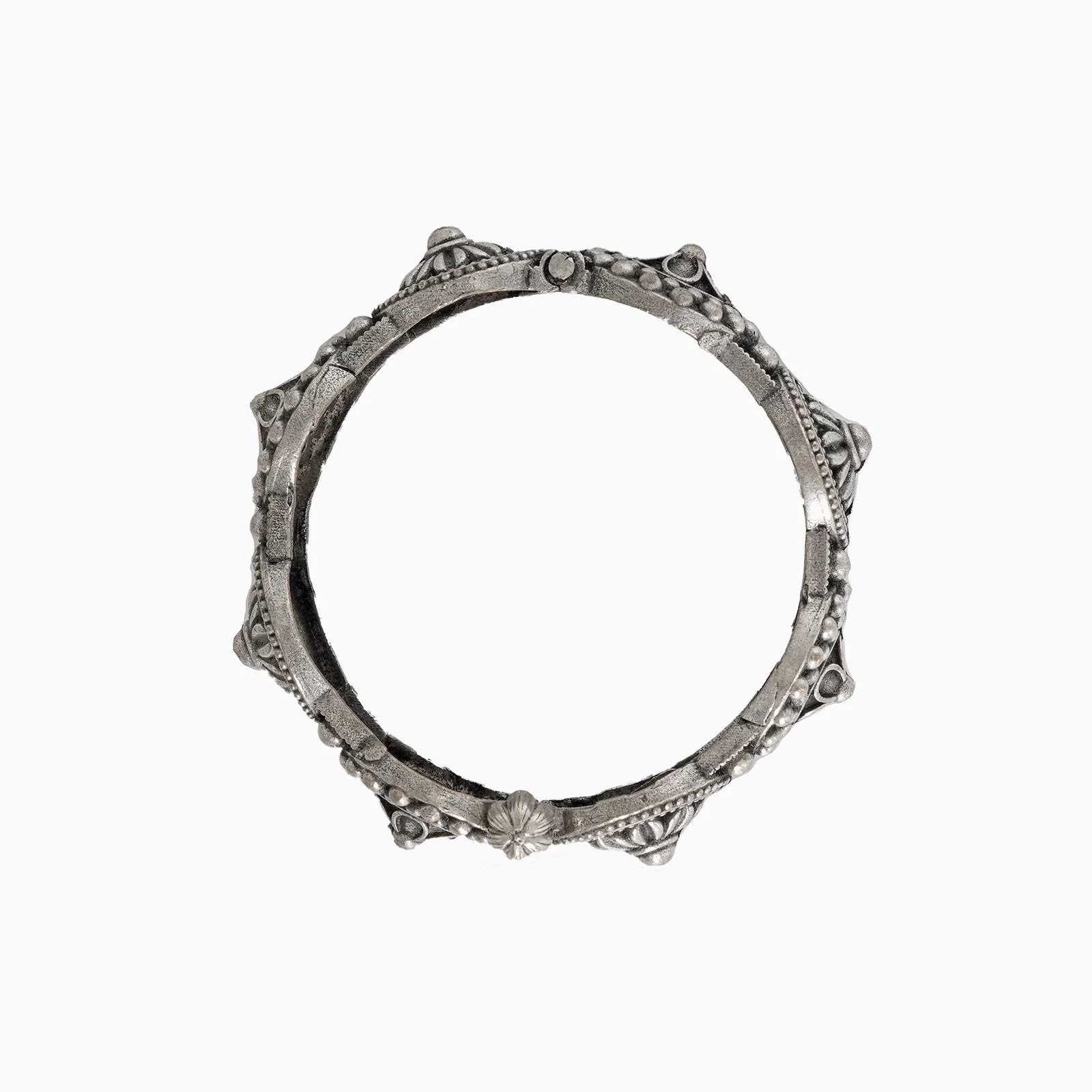 Teejh Sheela Silver Oxidised Bracelet - Image 4