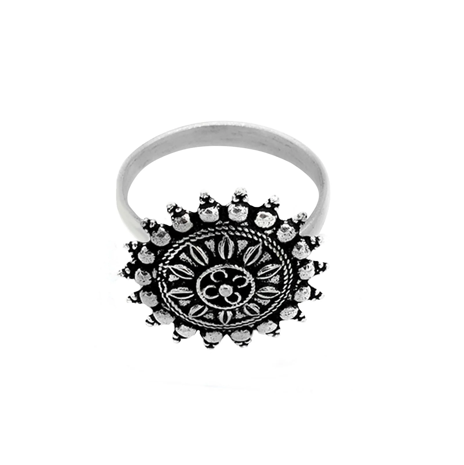 Teejh Sitar Silver Oxidised Jewelry Gift Set - Image 5