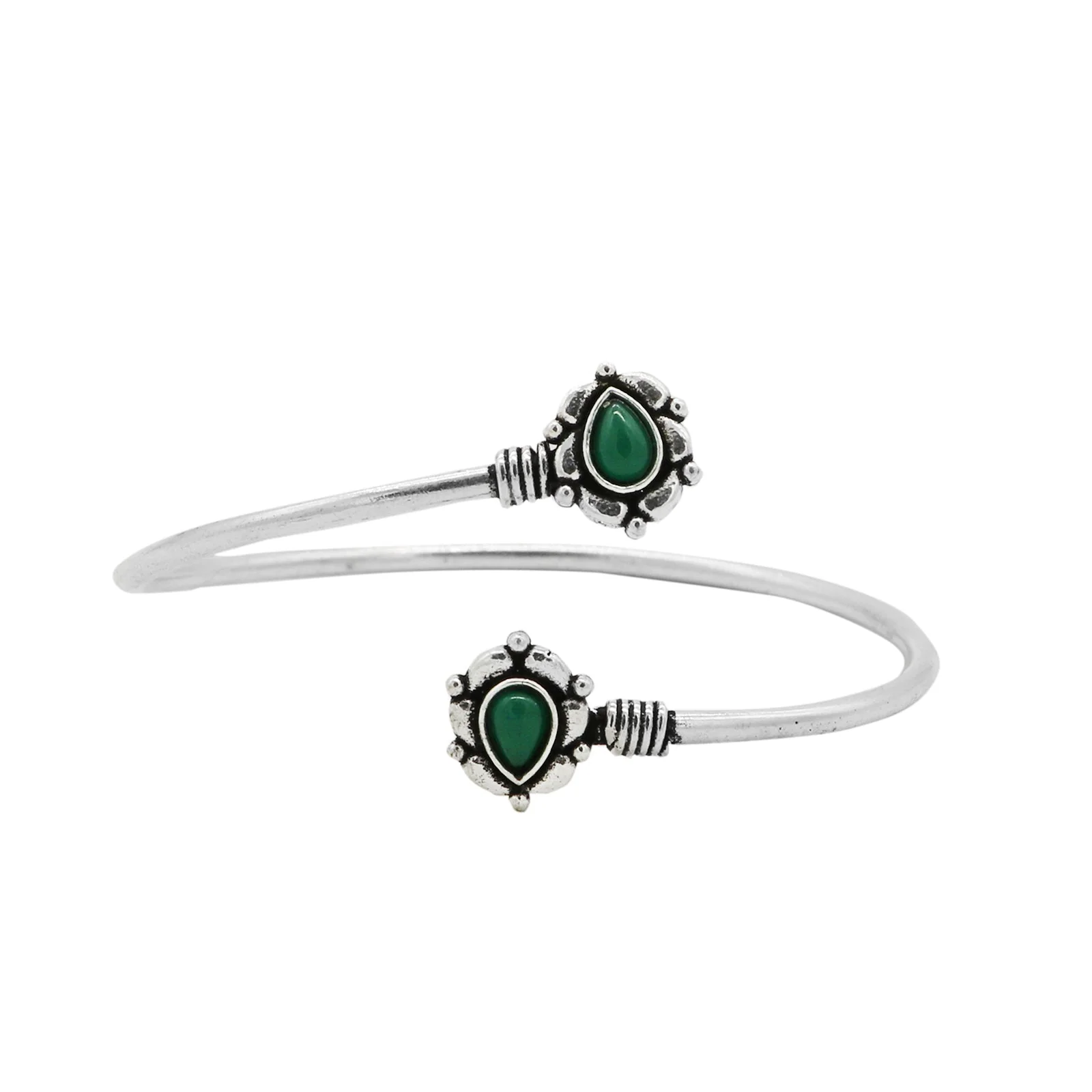 Teejh Sitar Silver Oxidised Jewelry Gift Set - Image 6