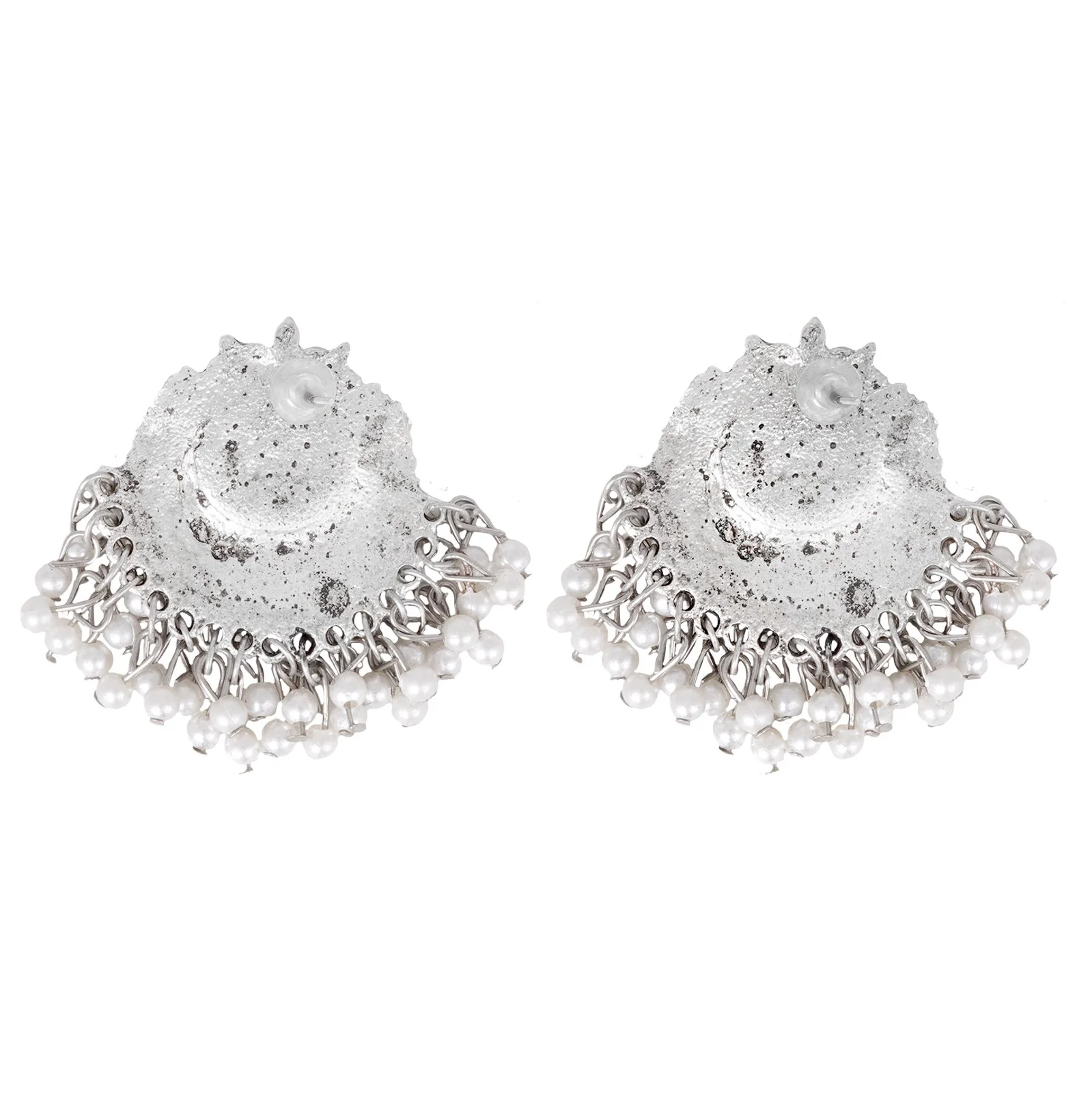 Teejh Siyona Antique Silver Polish Necklace Set - Image 10
