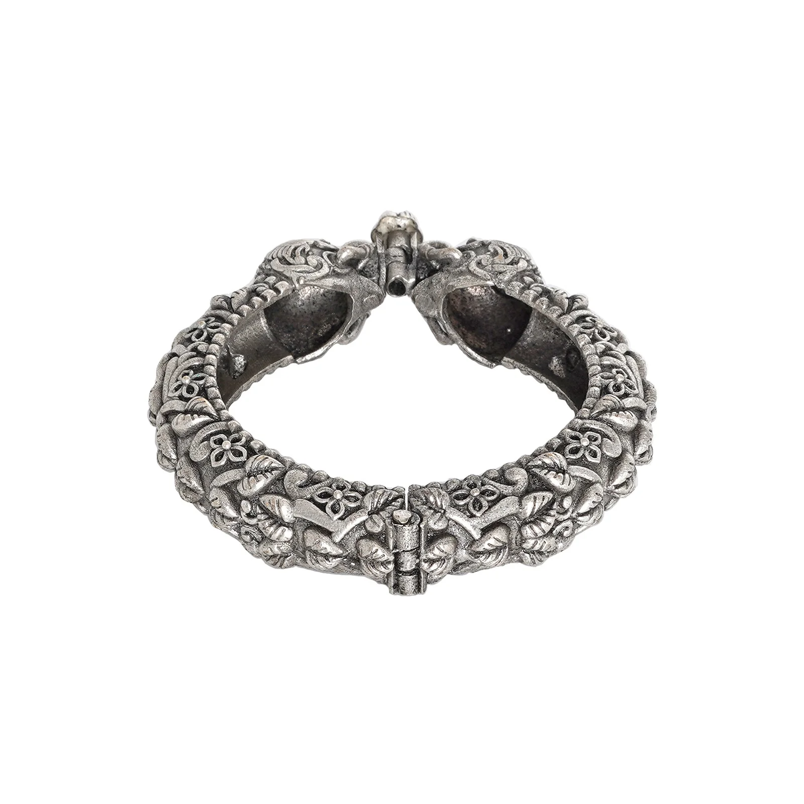 Teejh Suvarna Silver Oxidised Bangle - Image 5