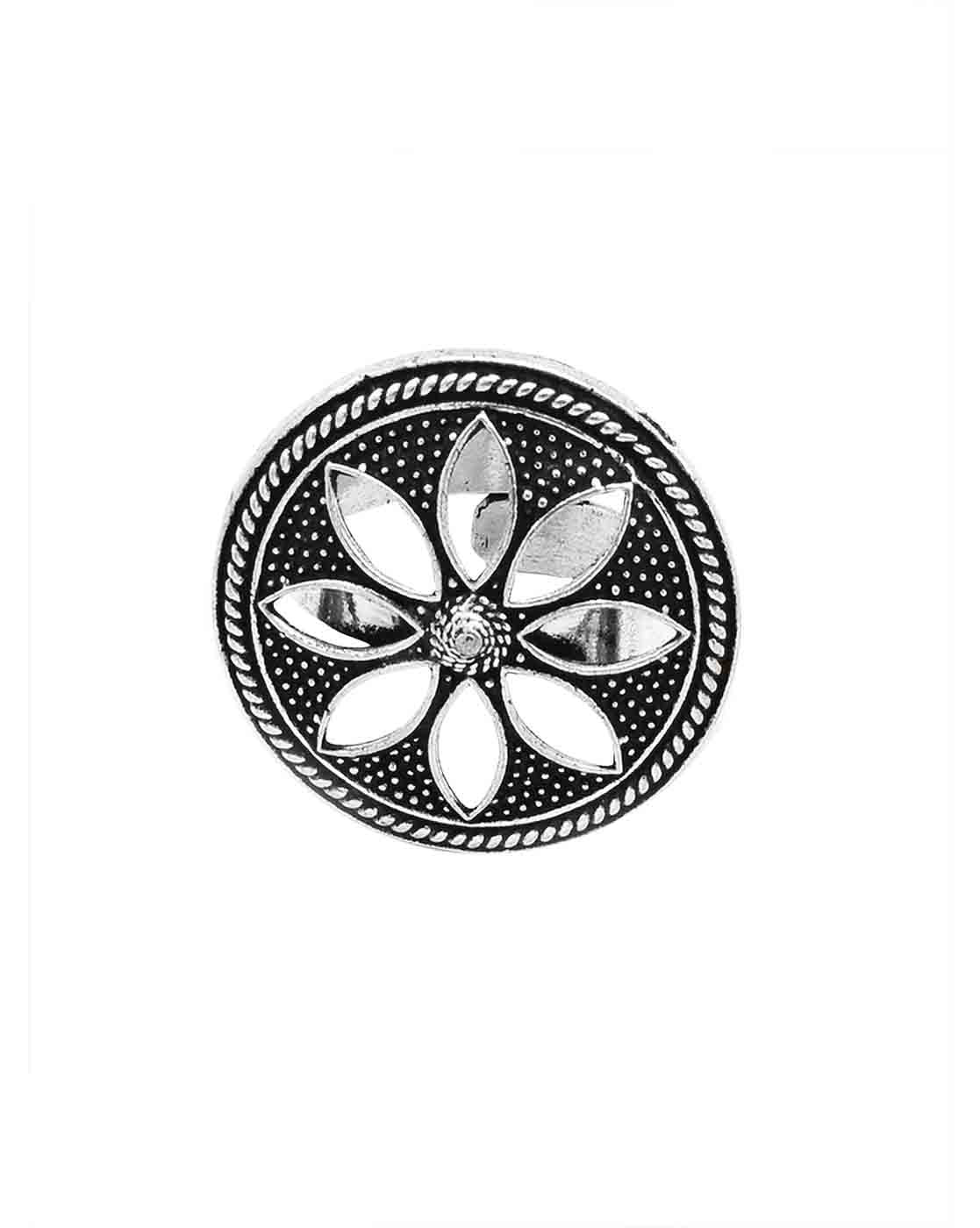 Teejh Tamali Silver Oxidised Jewelry Gift Set - Image 5