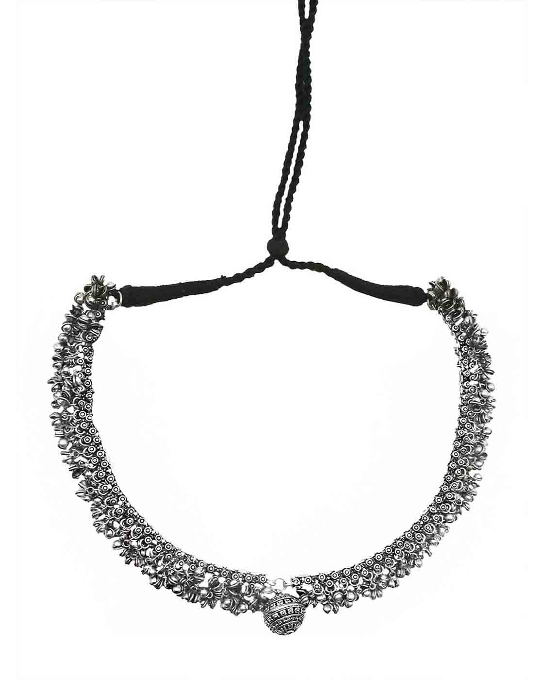 Teejh Teji Silver Oxidised Jewelry Gift Set - Image 2