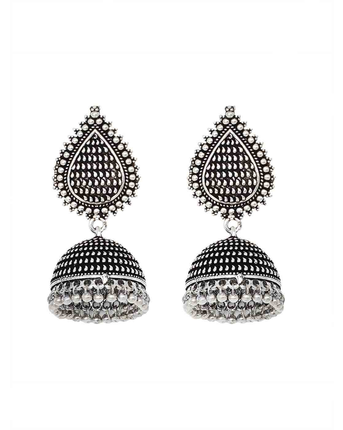 Teejh Tilaka Silver Oxidised Jewelry Gift Set - Image 3