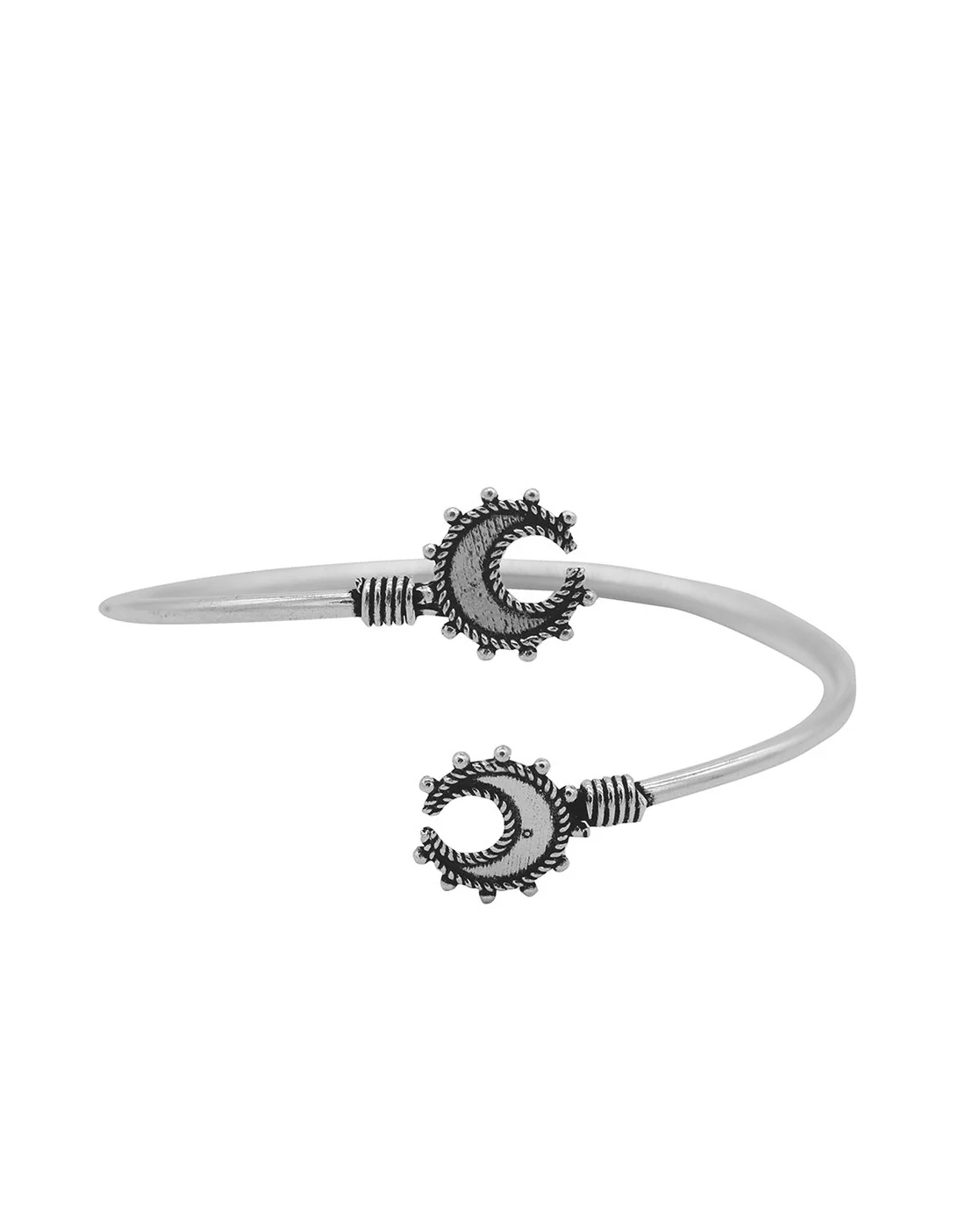Teejh Upasana Silver Oxidised Jewelry Gift Set - Image 4