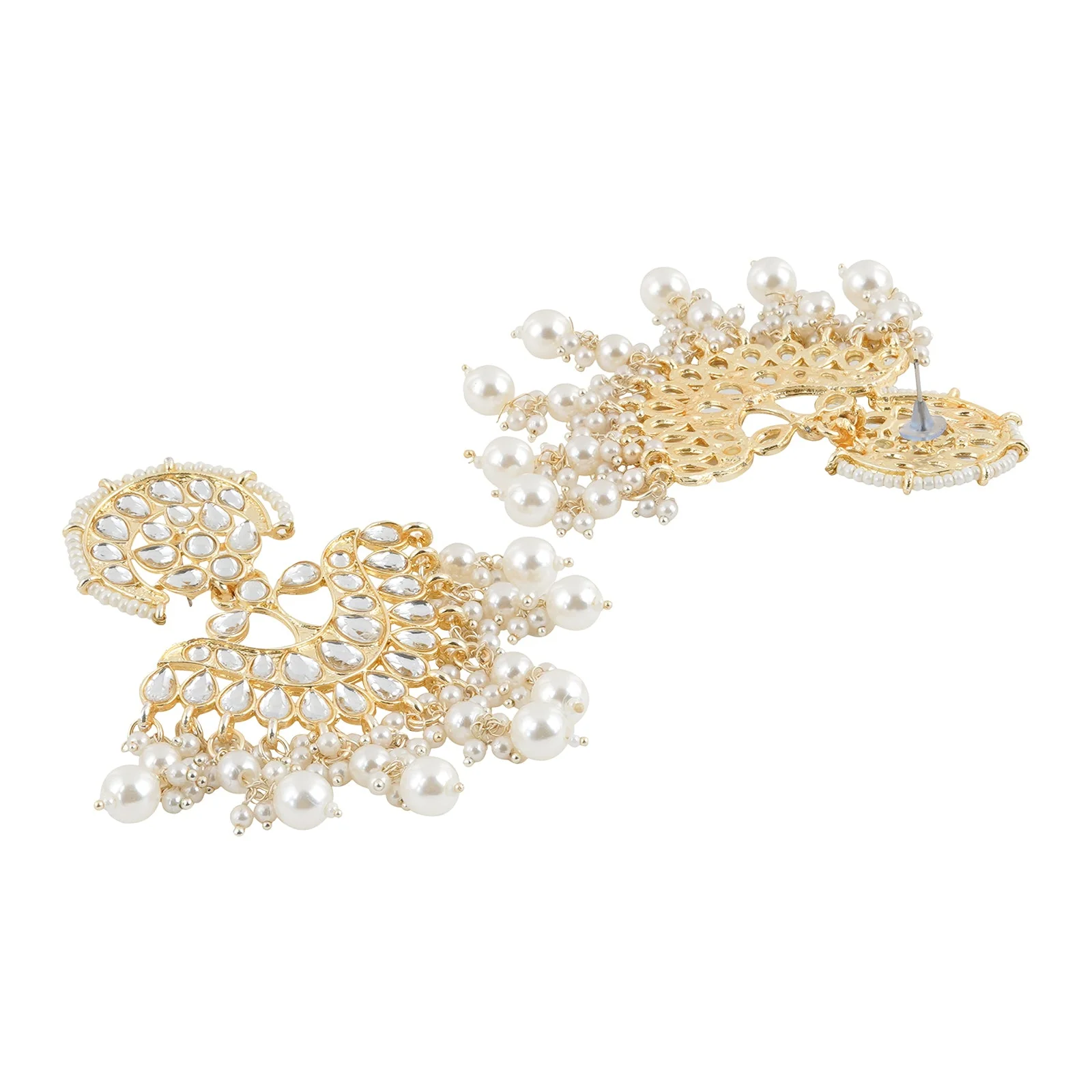 Teejh Utsavi Pearl and Polki Earring - Image 5