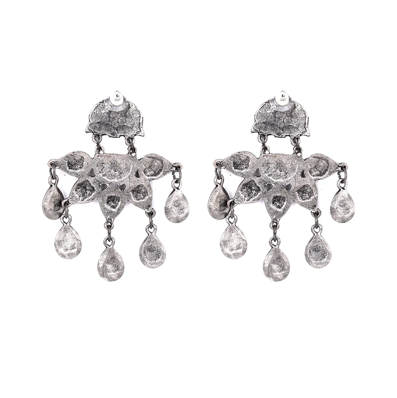 Teejh Viti Silver Oxidised Jewelry Gift Set - Image 3