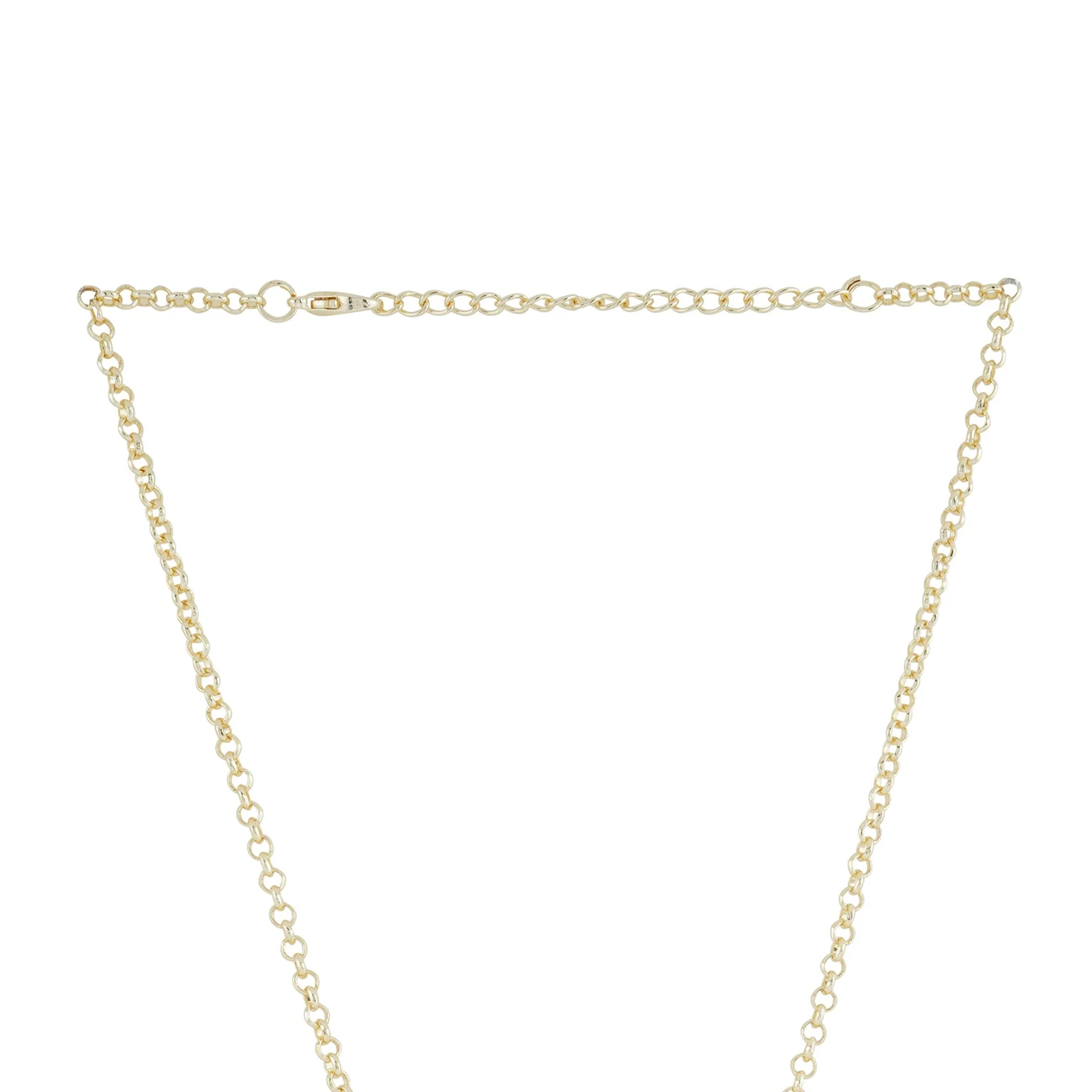 Teejh Yadavi Pearl and Polki Necklace - Image 5