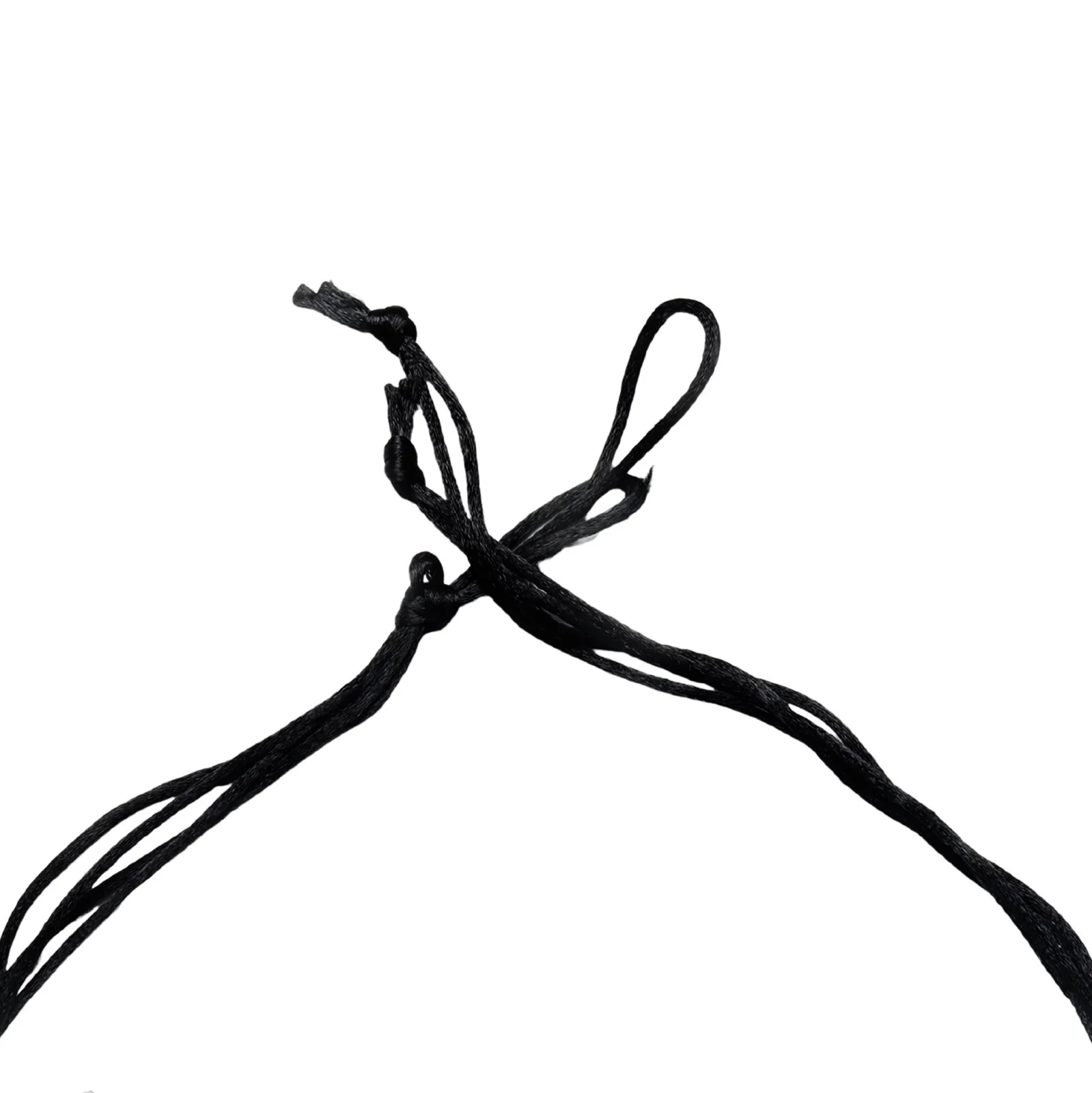 Teejh Zaira Black Silver Oxidised Choker Necklace - Image 5