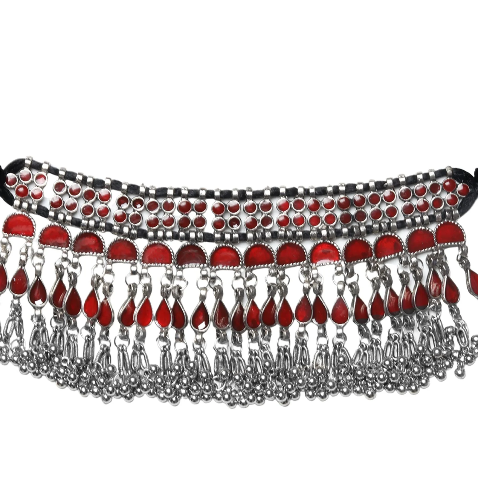 Teejh Zaira Red Choker Necklace - Image 4