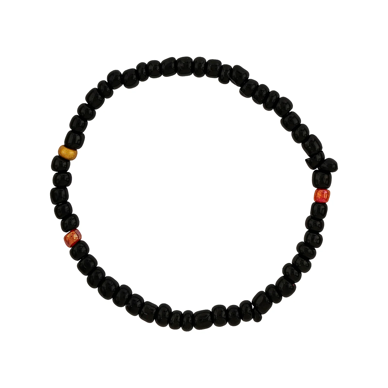 Thank You aIMee Black Beaded Bracelet - Image 7