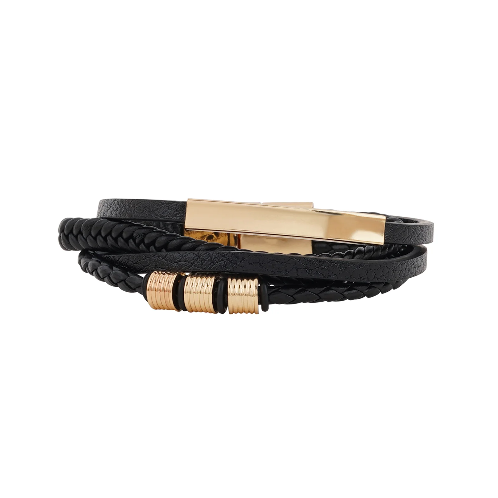 Theseus Black And Gold Bracelet - Image 3