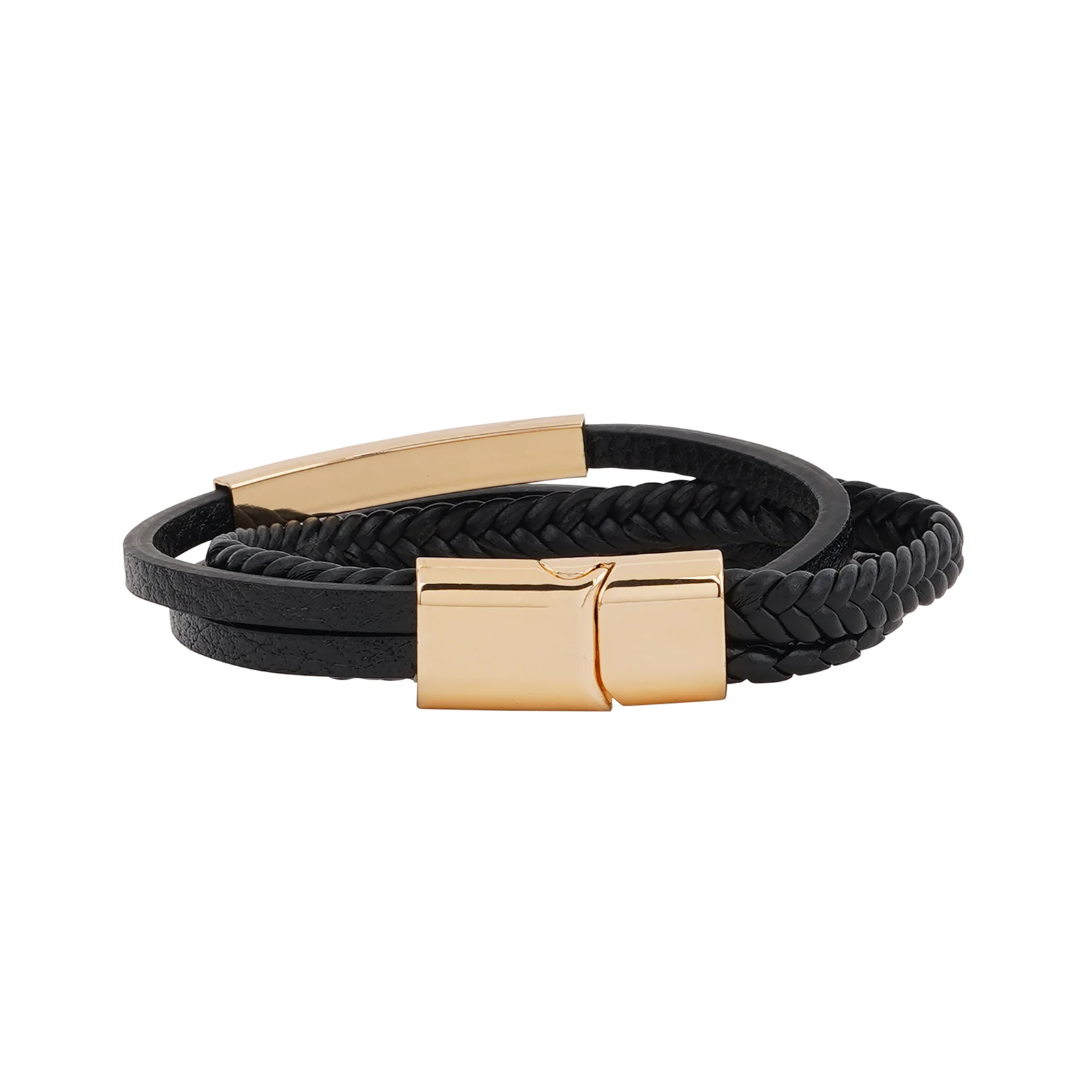 Theseus Black And Gold Bracelet - Image 4