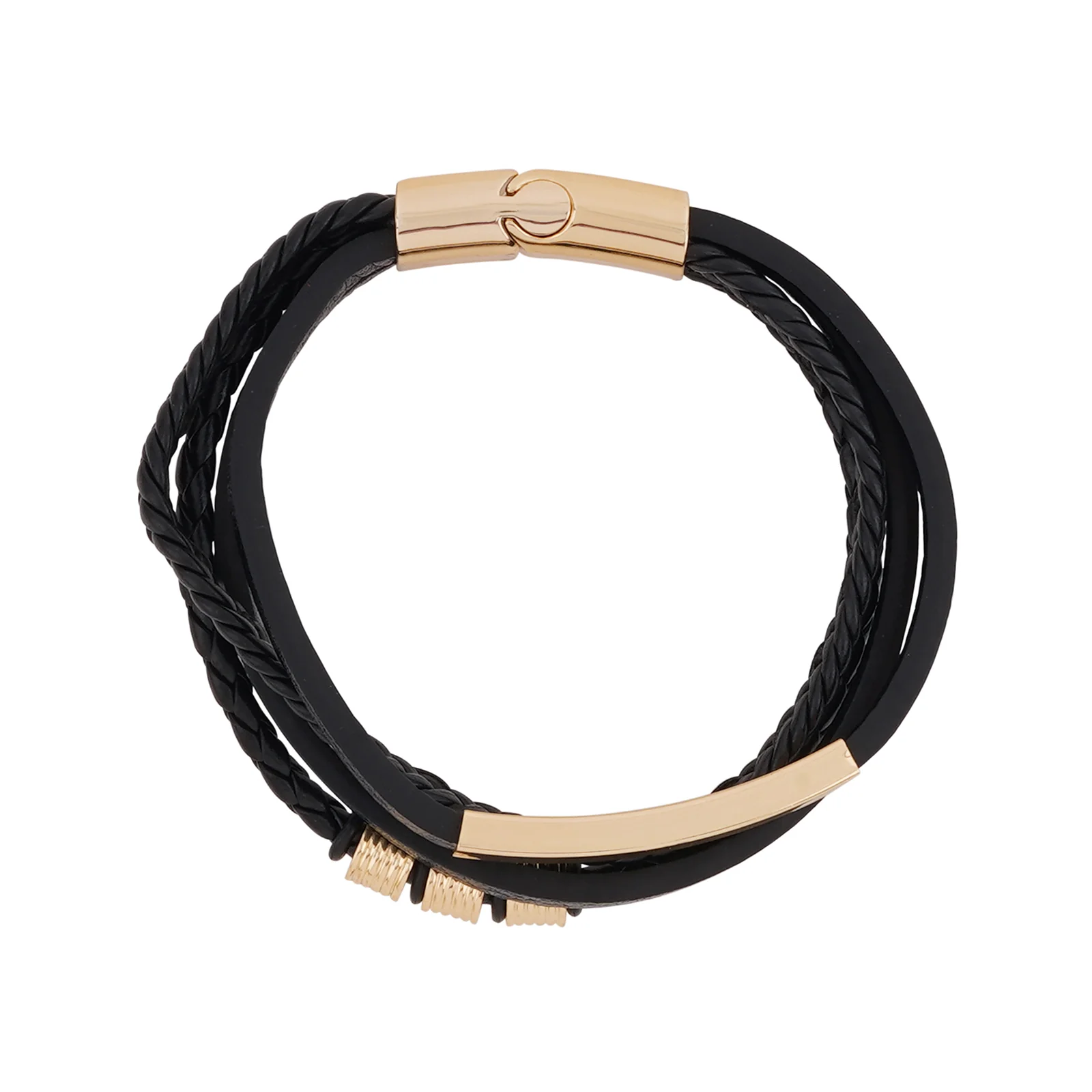 Theseus Black And Gold Bracelet - Image 5