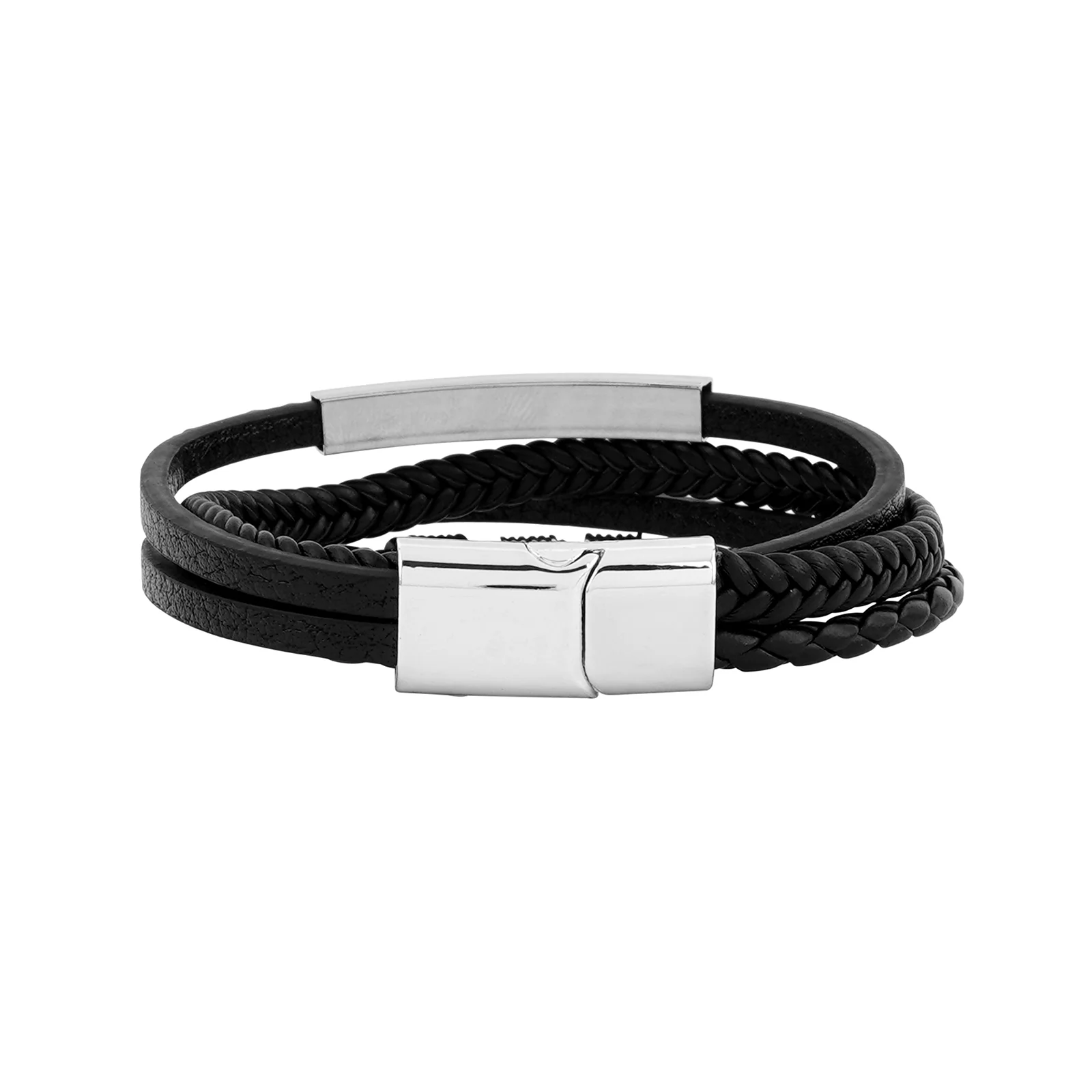 Theseus Black And Silver Bracelet - Image 4