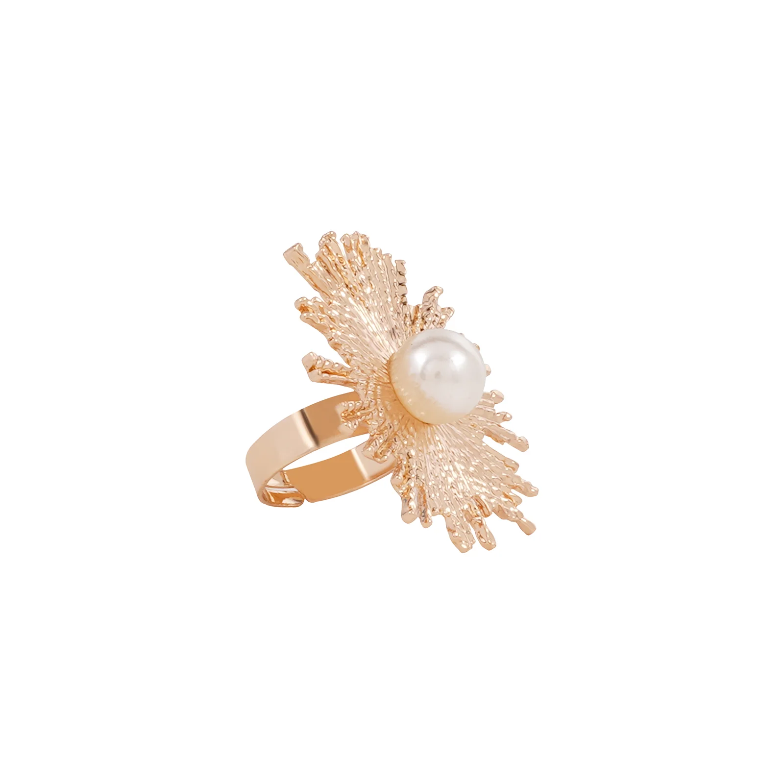 Thetis Pearl Gold Ring - Image 4