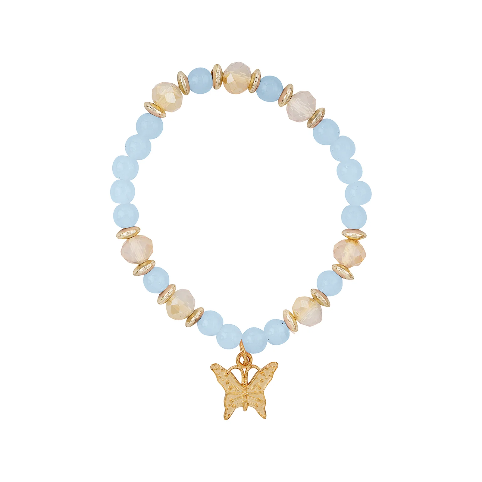 This Is Me Trying Blue Beaded Bracelet - Image 6