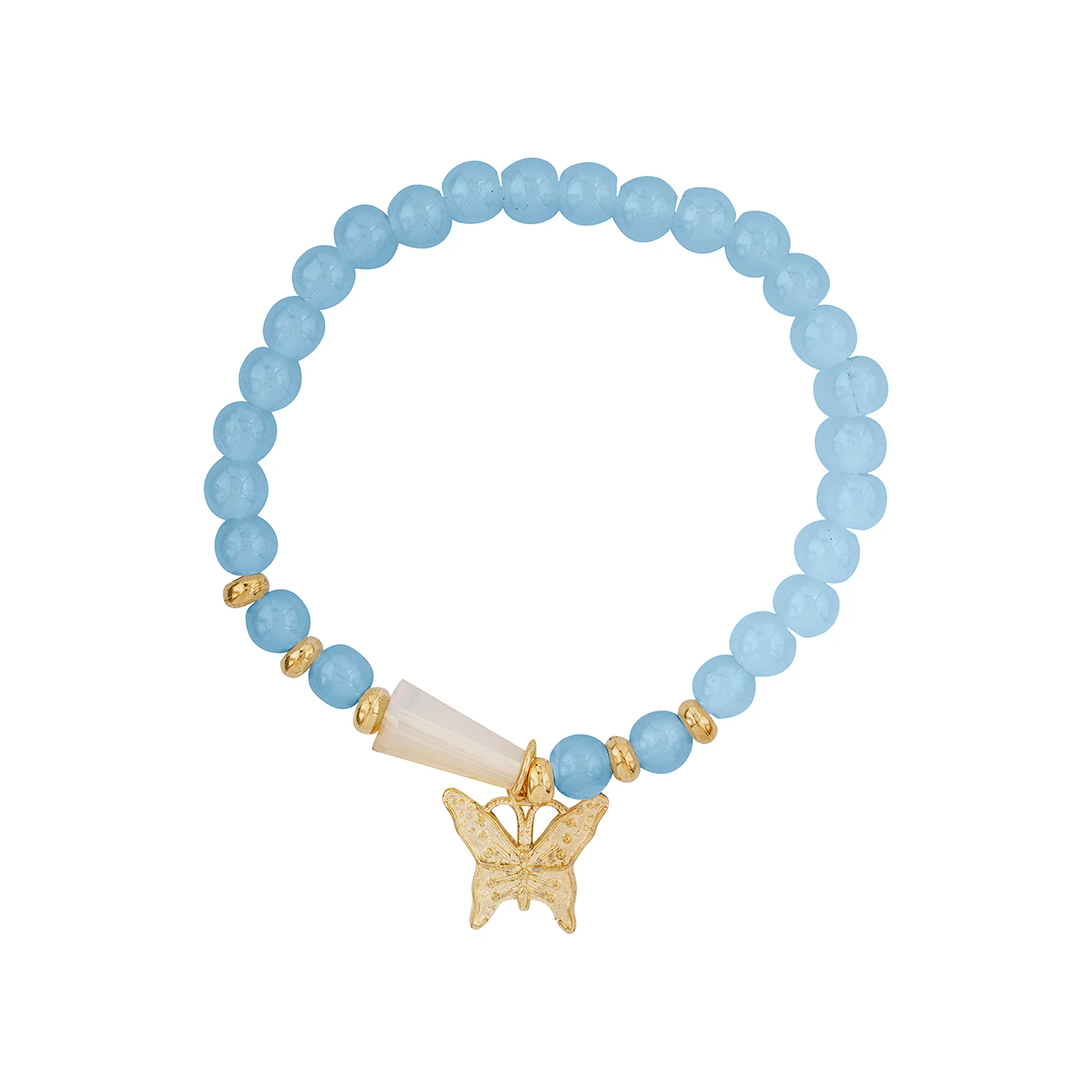 This Is Me Trying Blue Beaded Bracelet - Image 7