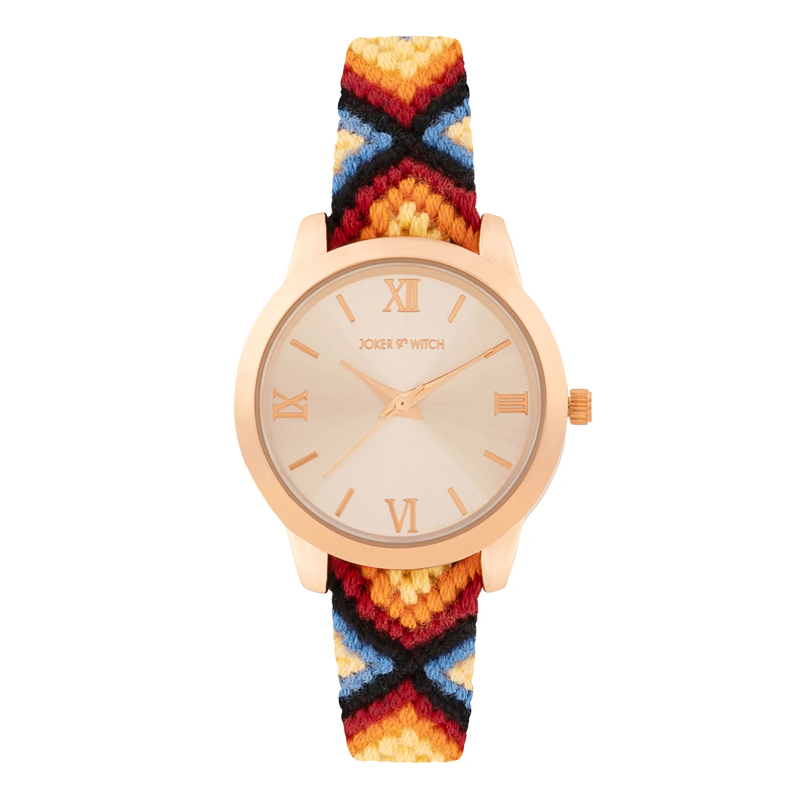 Tide & Twine Rose Gold Medium Dial Firey Macrame Strap Women's Watch - Image 3