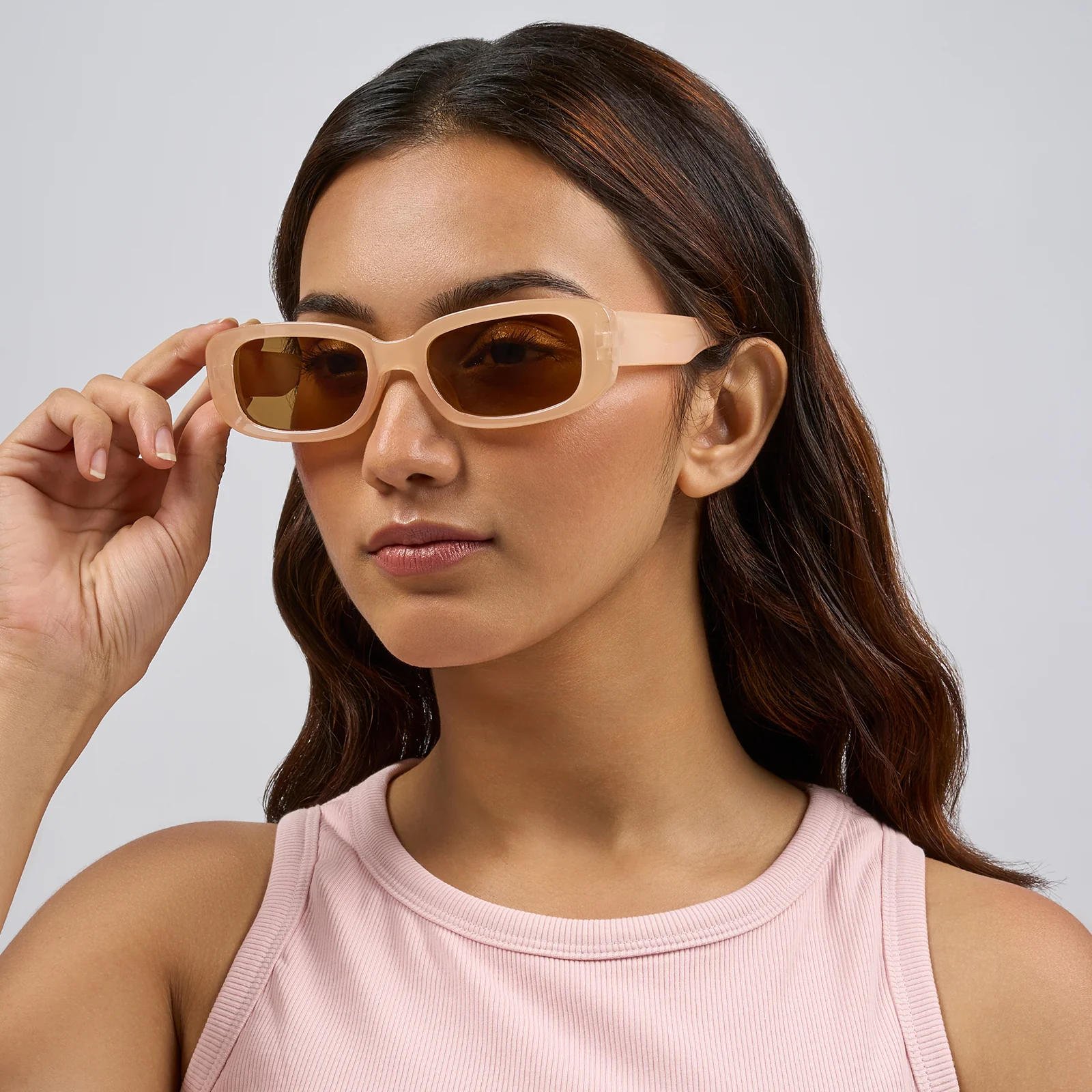 Tifa Champagne Beige Sunglasses - Image 2