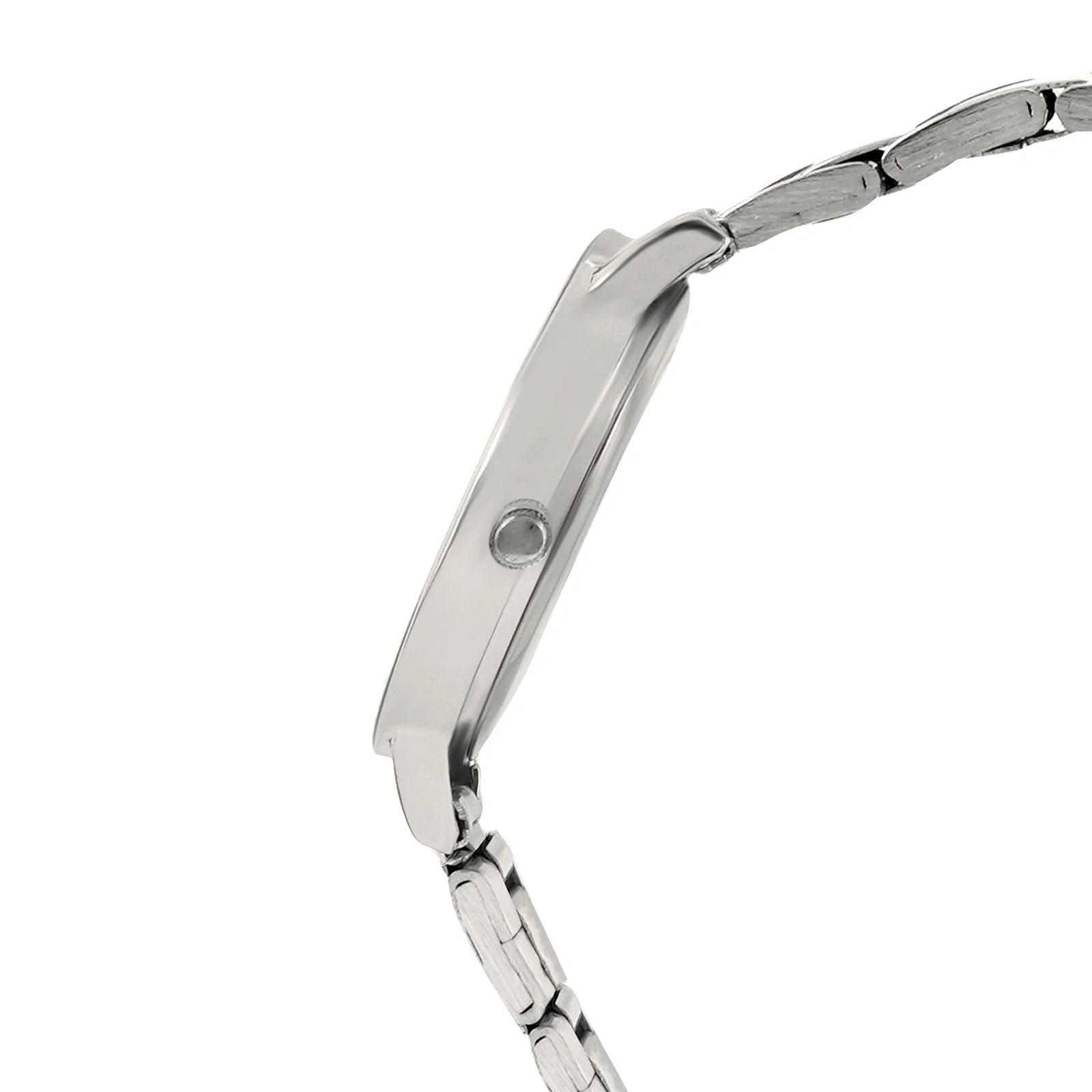 Tokyo White Medium Dial Silver Linked Chain Strap Women's Watch - Image 5