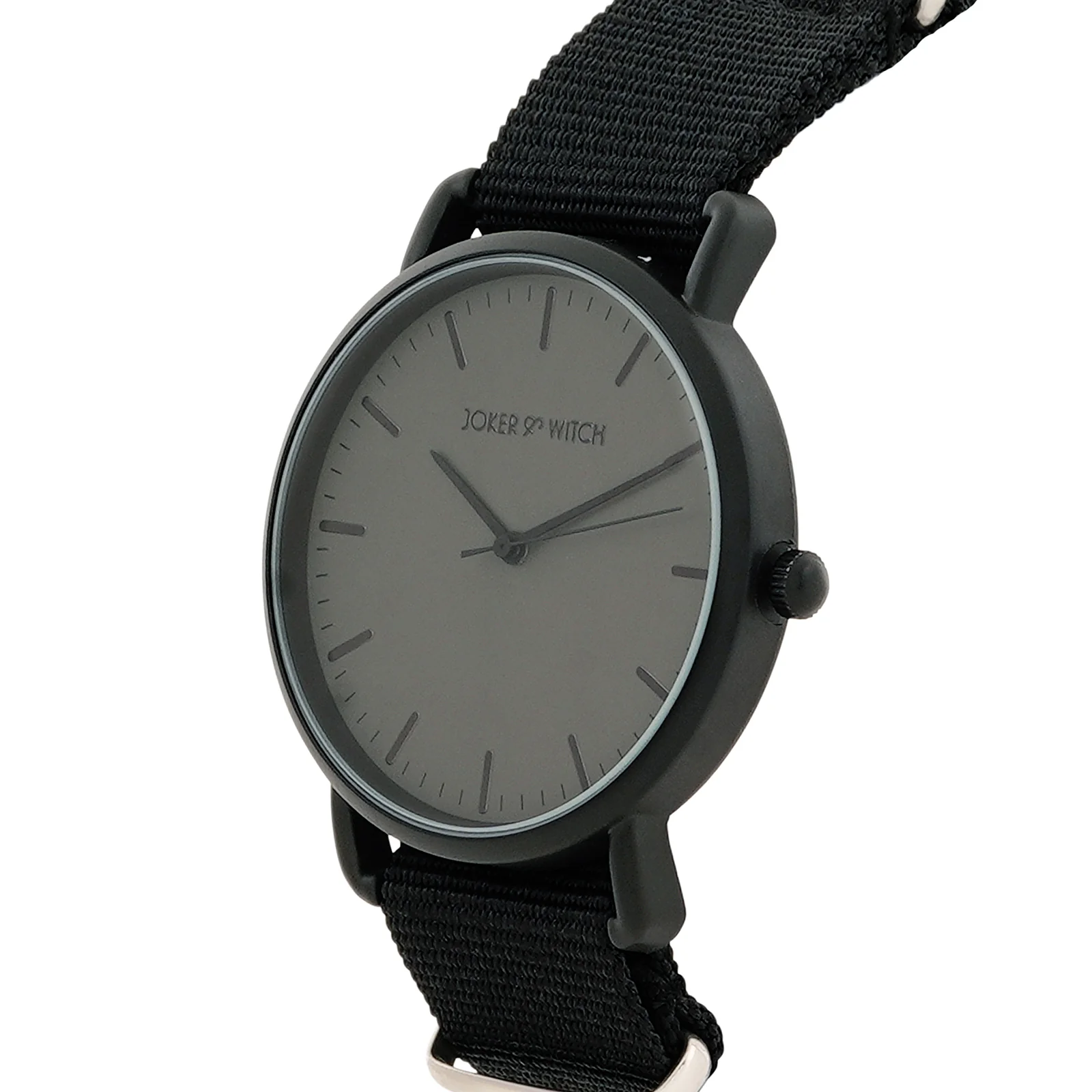 Tranquil Black Large Dial Nato Strap Men's Watch - Image 4