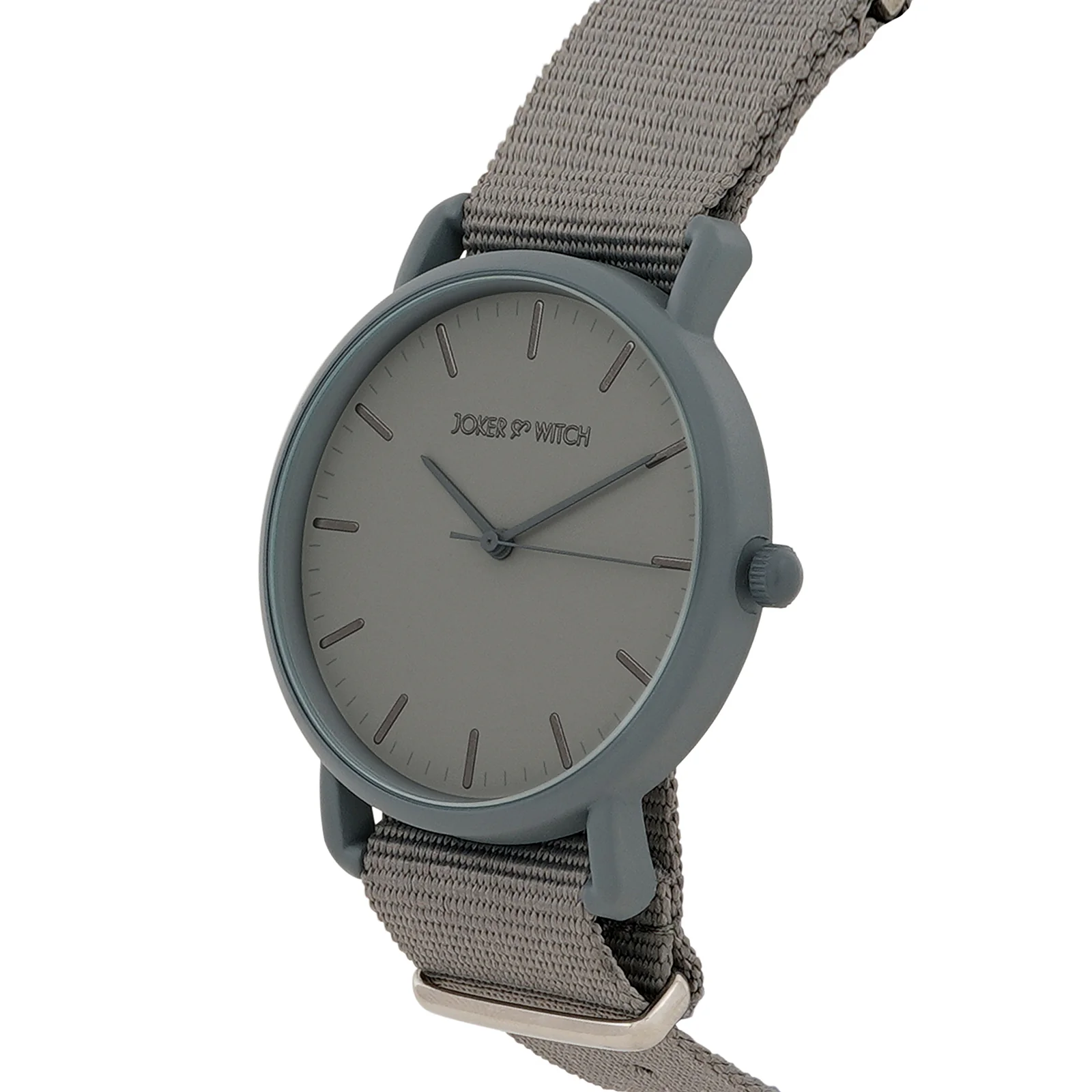 Tranquil Grey Large Dial Nato Strap Men's Watch - Image 4