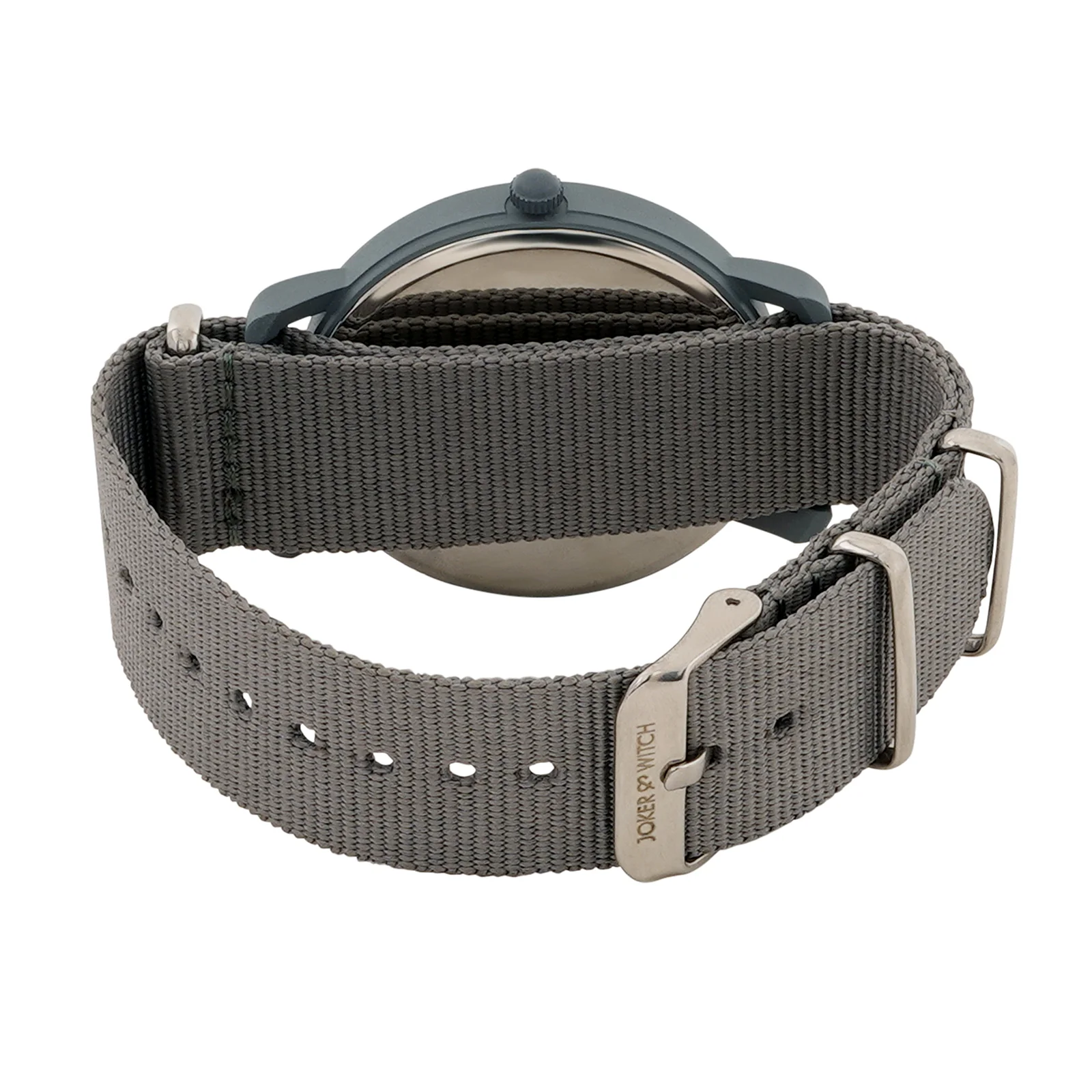 Tranquil Grey Large Dial Nato Strap Men's Watch - Image 6