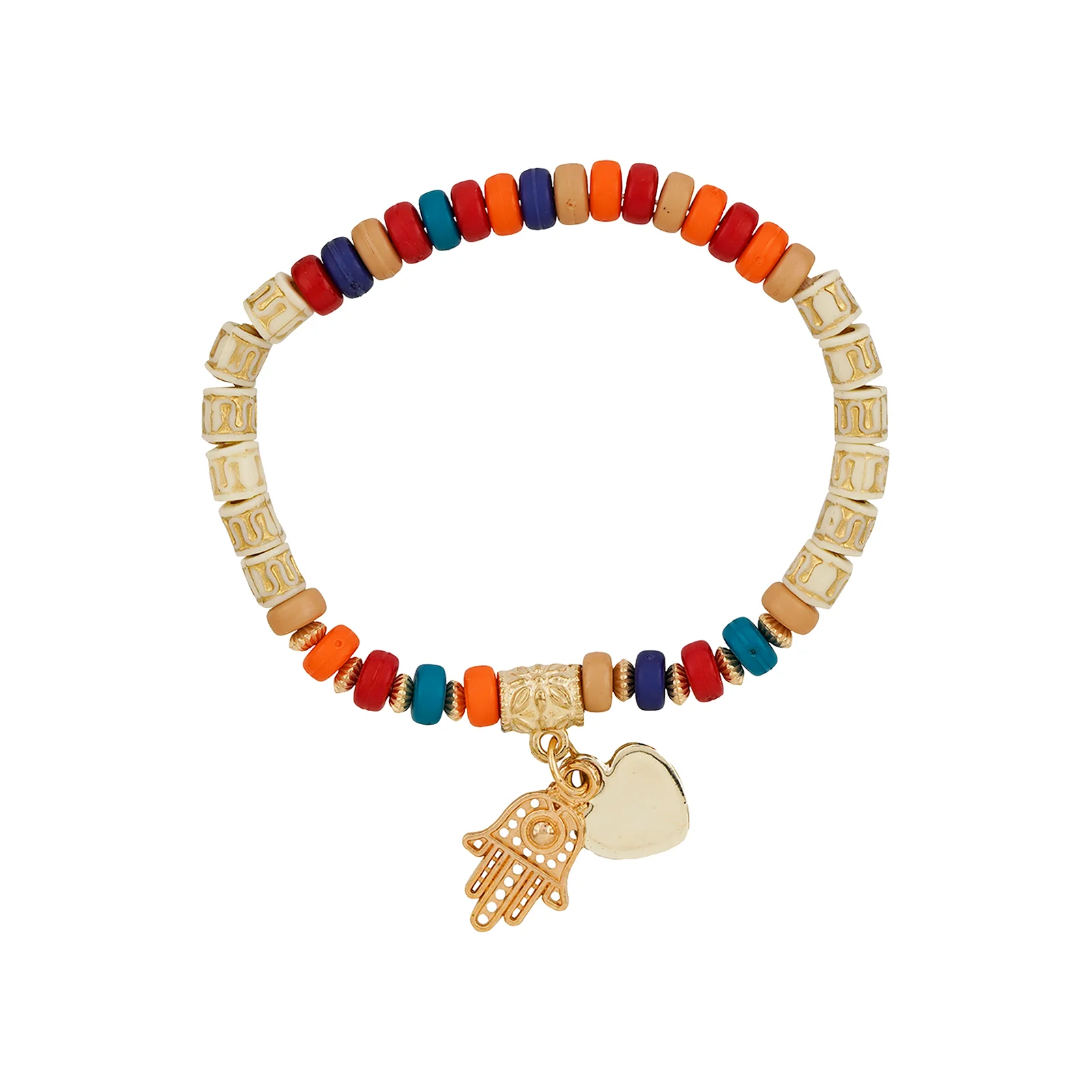 Treacherous Multicolored Beaded Bracelet - Image 5