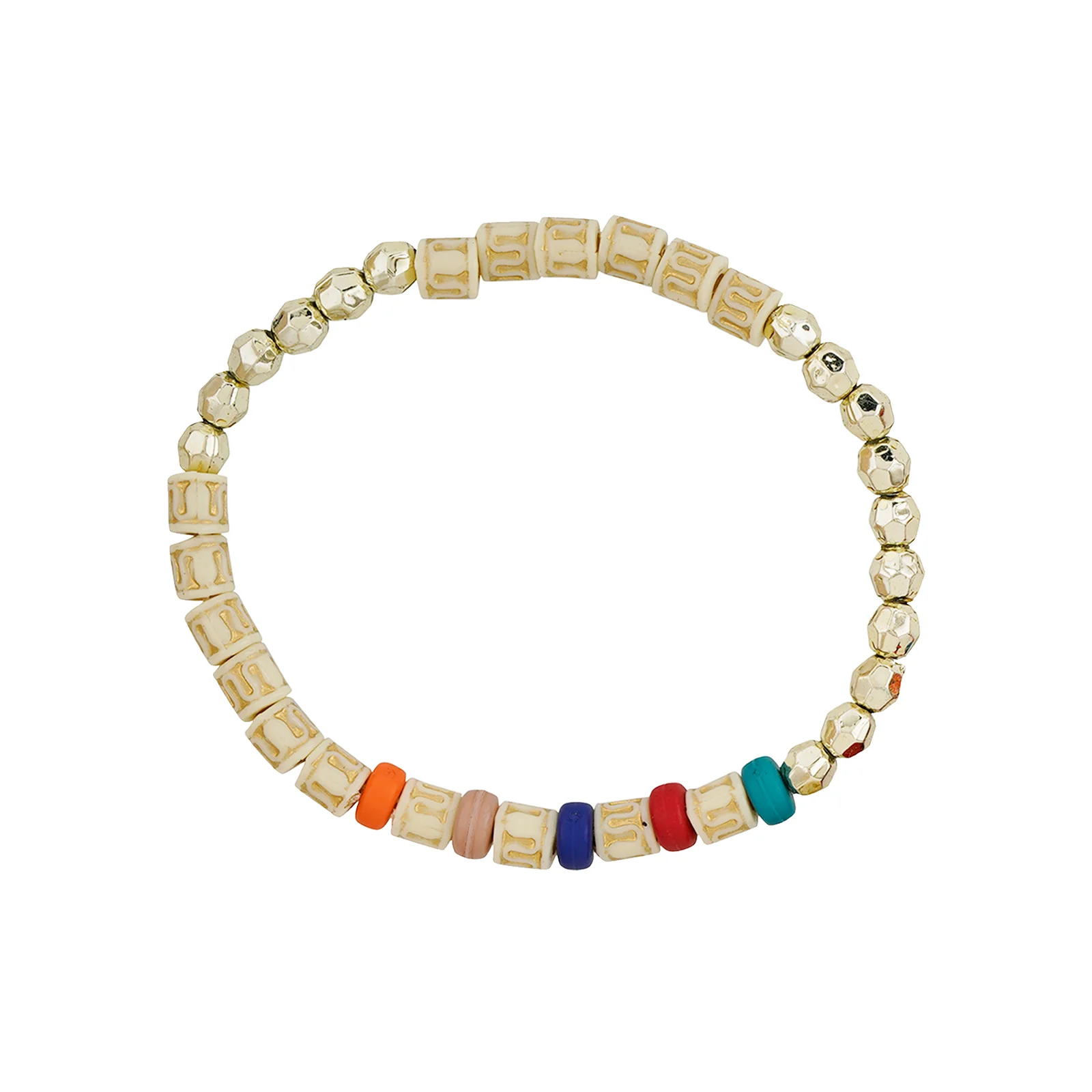 Treacherous Multicolored Beaded Bracelet - Image 6