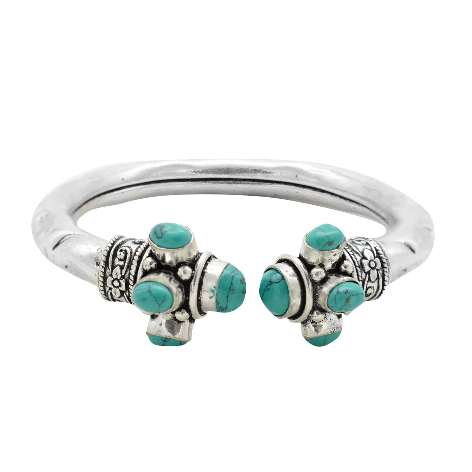 Trisha Turquoise Bracelet Cuff - Image 3