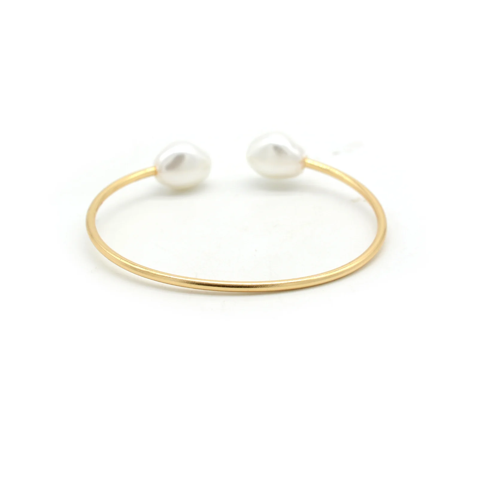 Twin Pearl Gold Bracelet - Image 4