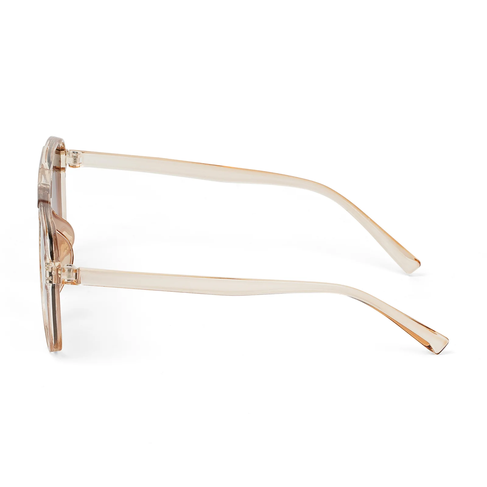 Urbana Champagne Rectangular Aviators - Image 4
