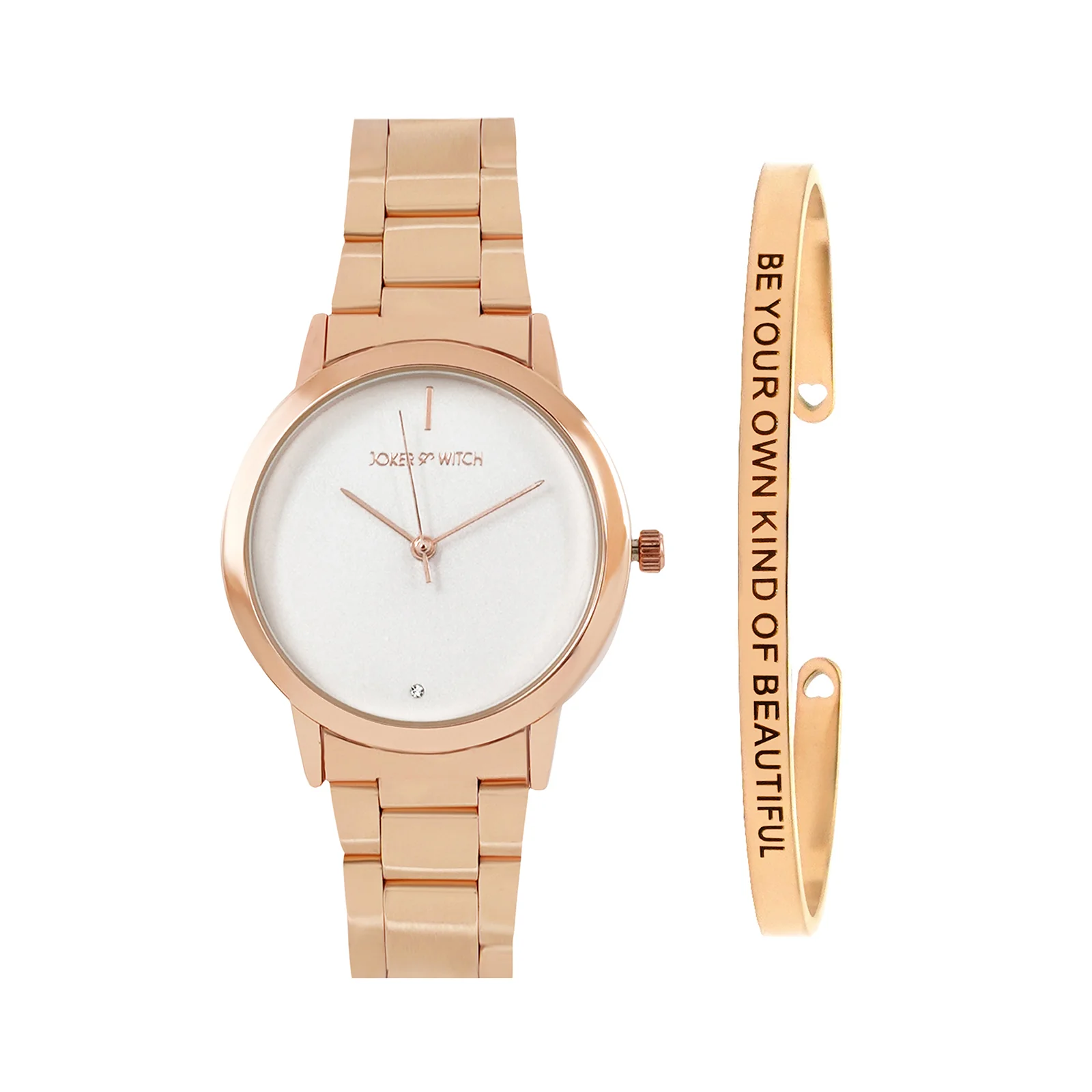 Vanessa Rosegold Watch Bracelet Stack - Image 2