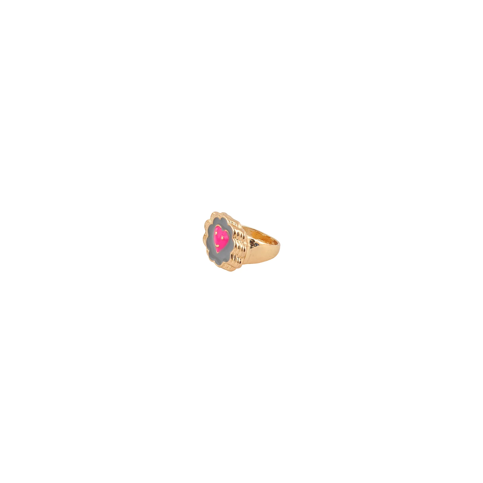 Vanilla Heart Signet Ring - Image 4