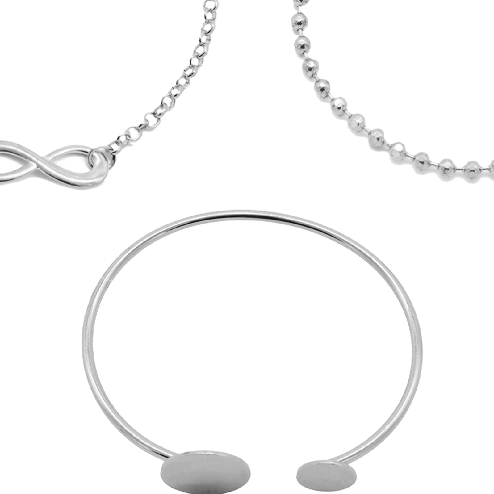 Varese Silver Bracelet Set - Image 4