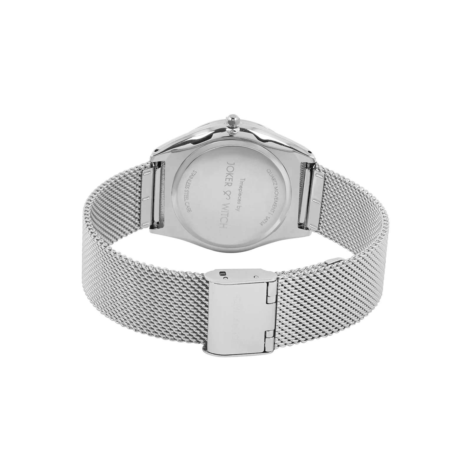 Venice Green Medium Dial Silver Mesh Strap Women's Watch - Image 6