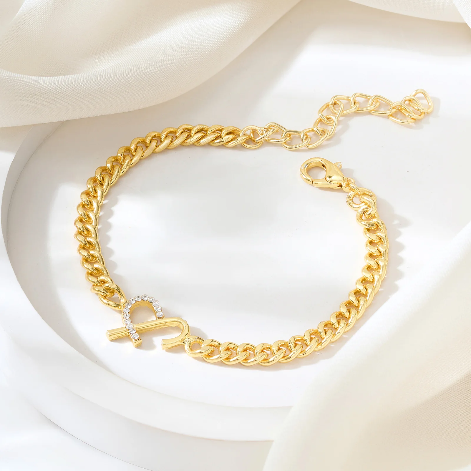 Venusia Monogram Gold Bracelet - Image 2