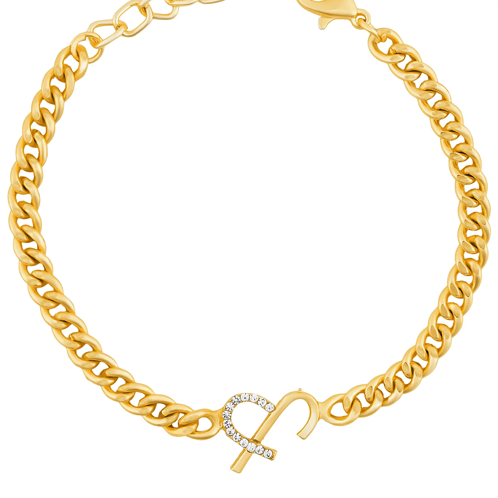 Venusia Monogram Gold Bracelet - Image 3