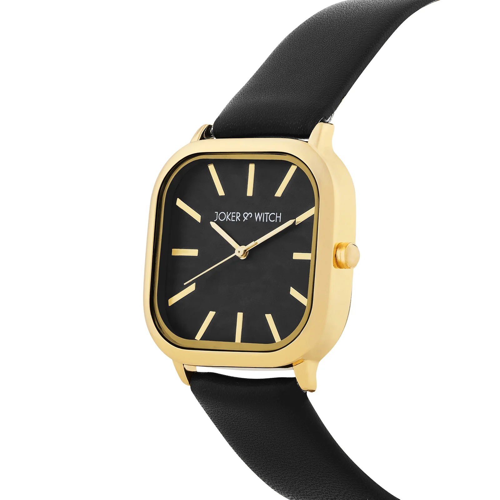 Vera Black Medium Square Dial PU Strap Women's Watch - Image 4