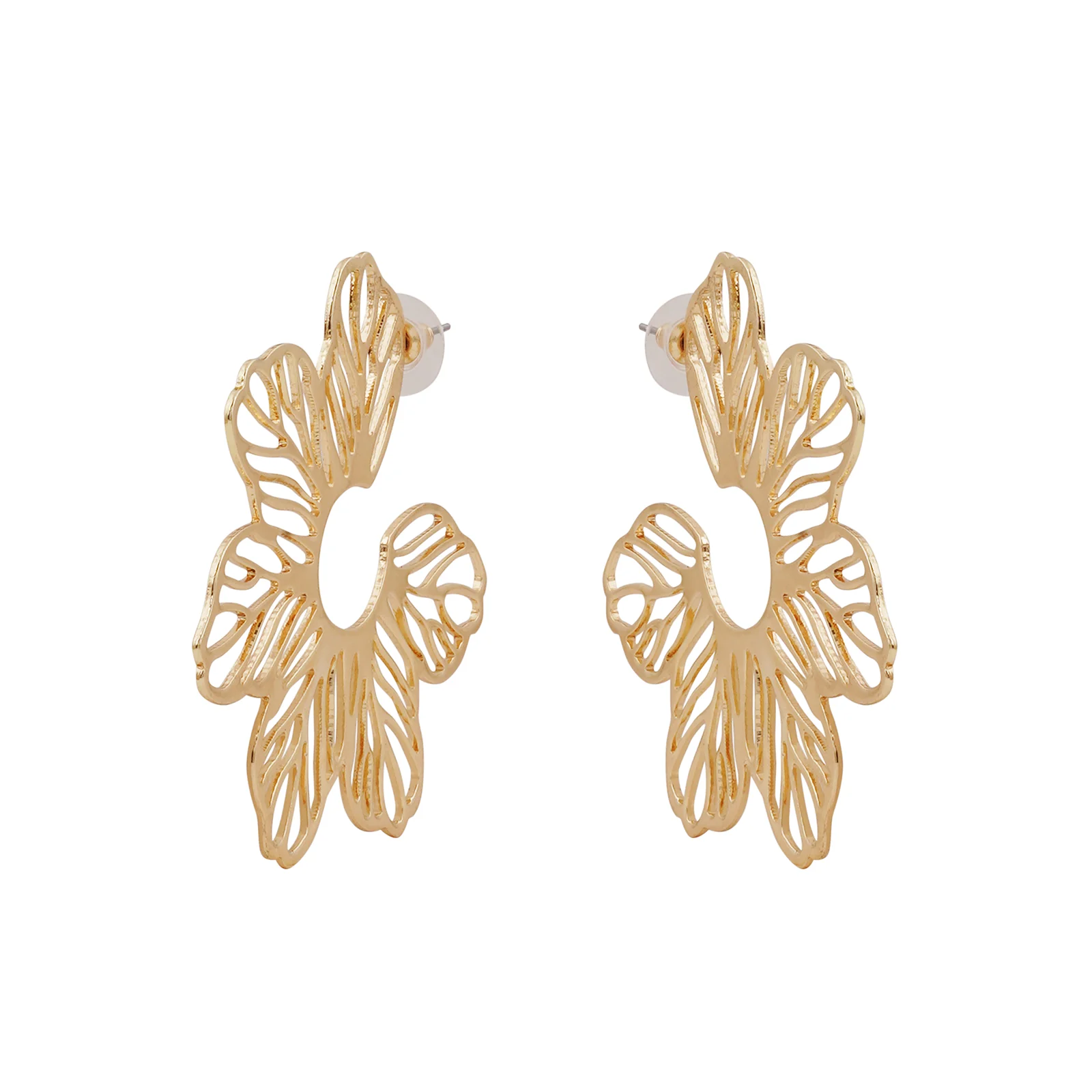 Verbena Gold Earrings - Image 3