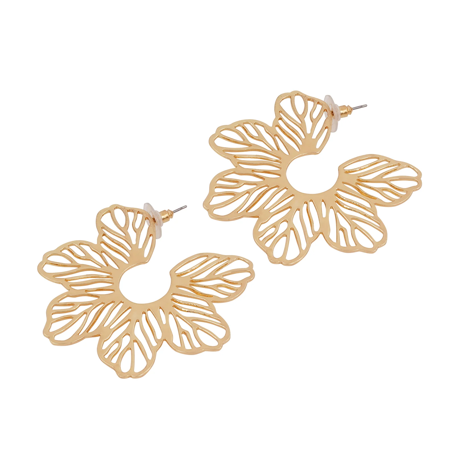 Verbena Gold Earrings - Image 4
