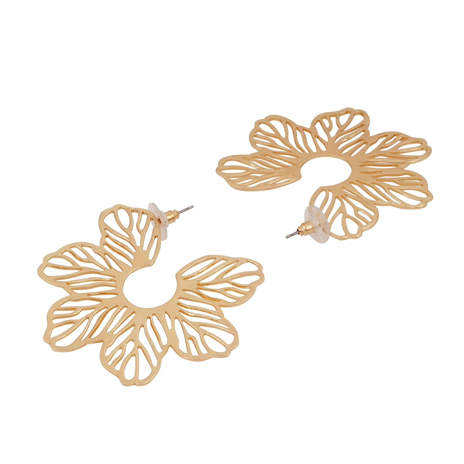 Verbena Gold Earrings - Image 5