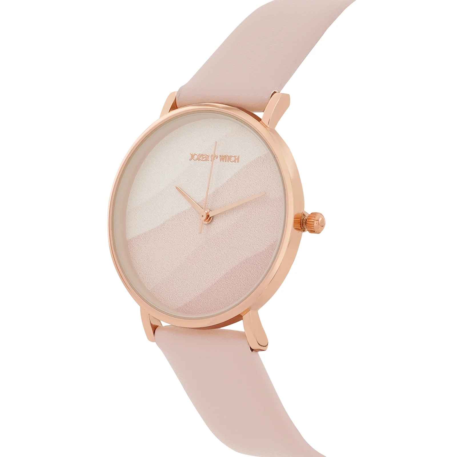 Printed Vibrant Pink Medium Dial PU Strap Women's Watch - Image 4